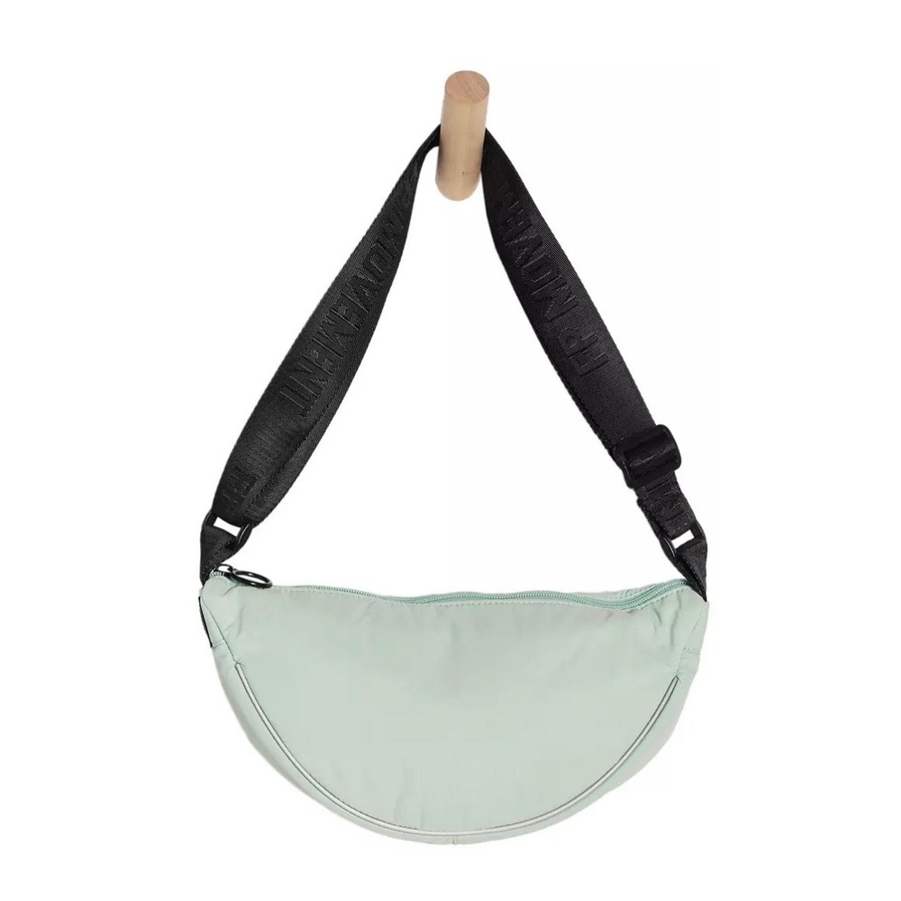 New NWT Free People Bulls Eye Sling Bag green crossbody hike zipper new NWT